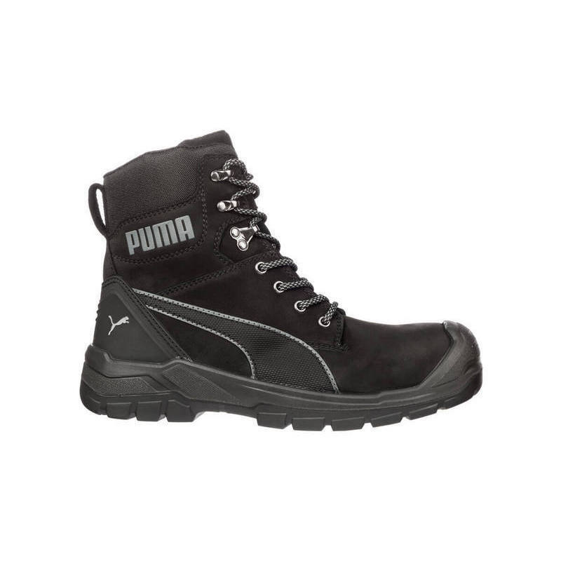 Puma Safety Men s Conquest Zip Boots Colour Black SafetyHQ