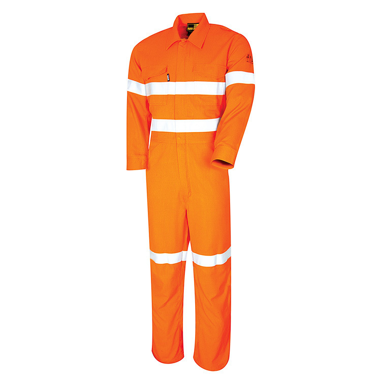 Bool Workwear HRC2 Flame Retardant Coverall with Loxy FR Tape SafetyHQ