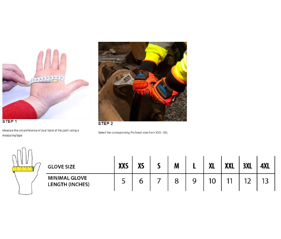 Glove Size Guide