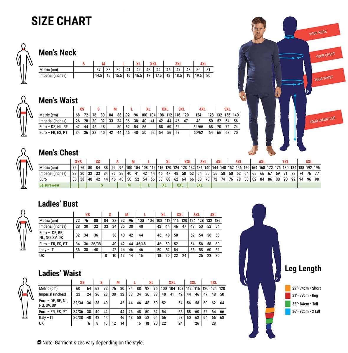 Clothing Size Guide