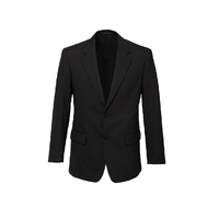 Biz Corporates Comfort Wool Stretch Mens Two Button Classic Jacket