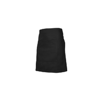 Short Waisted Apron Black