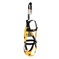 B-Safe Harness with Front and Rear Fall Arrest Attachment Points - 2m Integrated Lanyard BH01112