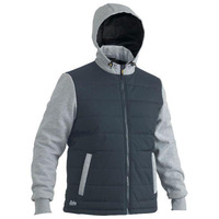 Bisley Flx & Move Contrast Puffer Fleece Hooded Jacket