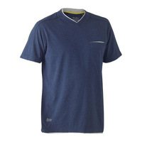 Bisley Flex & Move Cotton V-Neck Tee