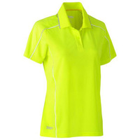 Bisley Women's Cool Mesh Polo with Reflective Piping