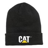 Caterpillar Trademark Cuff Beanie Warm Winter CAT - Black