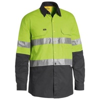 Bisley X Airflow Taped Hi Vis Ripstop Shirt