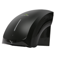 Dolphy eco pro touchless automatic wall mount hand dryer 1800w abs - black
