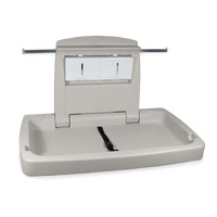 Dolphy waterproof high density polyethylene baby change station 85.5x56x49.7 cm - grey