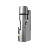 Wall mounted hotel emergency torch - silver