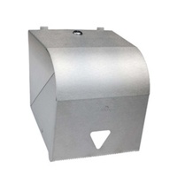 Paper towel dispenser - silver