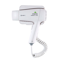 Plaza wall mount hair dryer 1800w - hot and cold