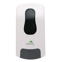 Dolphy manual abs soap-sanitiser dispenser 1000ml - white
