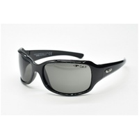 Eyres by Shamir B HAVE Shiny Black Frame Grey Lens Safety Glasses