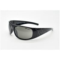 Eyres by Shamir XCCESS Shiny Black Frame Grey Lens Safety Glasses