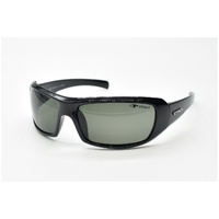 Eyres by Shamir THUNDER Shiny Black Frame Polarised Grey Lens Safety Glasses