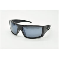 Eyres by Shamir ALLBLACK Aluminum Black Frame Grey FS Lens Safety Glasses