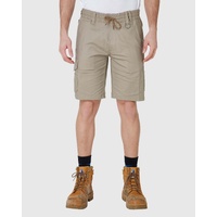 Mens Elastic Utility Short Stone