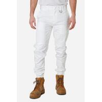 ELWD Men's Cuffed Pants White