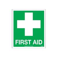 First Aid Kit Sticker 120 x 140mm Pack of 4