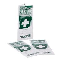 Emergency First Aid Information Booklet 50x Pack