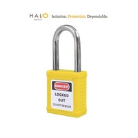 Halo Safety 38mm Safety Lock Yellow KD One Key