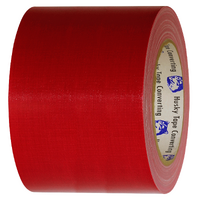 Husky Tape 12x Pack 105 Red Cloth Tape 96mm x 25m