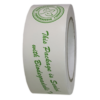Husky Tape 40x Pack 230 Biodegradable Packaging Tape 48mm x 50m Eco Friendly