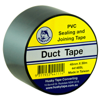Husky Tape 60x Pack 441 Silver Duct Tape 48mm x 30m