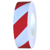 Husky Tape 4x Pack 5007 Reflective Tape Red/White 48mm x 45m Left Stripe