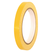 Husky Tape 96x Pack 550 PVC Film Tape Yellow 18mm x 66m