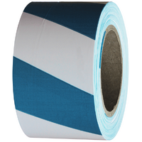 Husky Tape 16x Pack 560 Barrier Warning Tape Blue/White 75mm x 100m