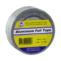 Husky Tape 16x Pack 611 Aluminium Foil Tape 72mm x 50m