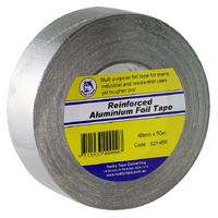 Husky Tape 16x Pack 621 Reinforced Aluminium Foil Tape 63mm x 50m