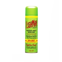 12x Bushman Personal Insect Repellent Plus Sunscreen Aerosol 150g
