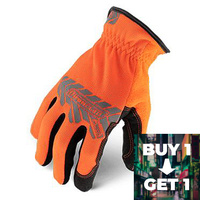 Ironclad Command Utility Orange Hi Viz Work Gloves Buy 1 Get 1 Free