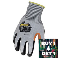 Ironclad Command ILT A4 Foam Nitrile Work Gloves Pack of 6 Buy 1 Get 1 Free