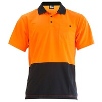 KM Workwear Short Sleeve Two Tone Polo Shirt