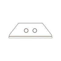 Martor Ceramic Blade 60099C with rounded tips 2x Pack
