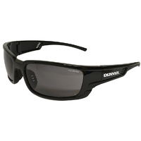 DENVER POLARISED Safety Glasses Black Frame 6x Pack