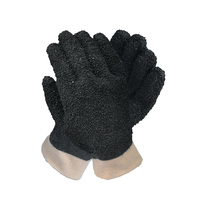 Grizzly' Black PVC Debudding Glove 12x Pack