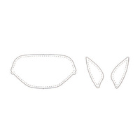 Visor Protection Film for RCX01 (set of 5)