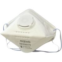 P2 Flat Fold Respirator with Valve card of 3