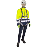 Maxisafe Confined Space Full Body Harness with Front & Rear Steel Plated Fall Arrest D Rings