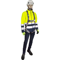 Maxisafe Confined Space Full Body Harness with Front & Rear Steel Plated Fall Arrest D Rings