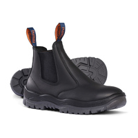 Mongrel Elastic Sided Safety Boot Black