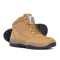 Mongrel Lace Up Safety Boot Wheat