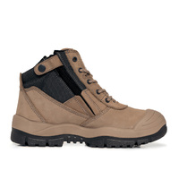 Mongrel ZipSider Safety Boot with Scuff Cap Stone