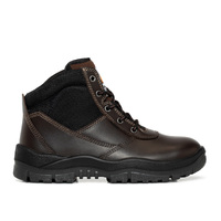 Mongrel Non-Safe Lace Up Boot Brown